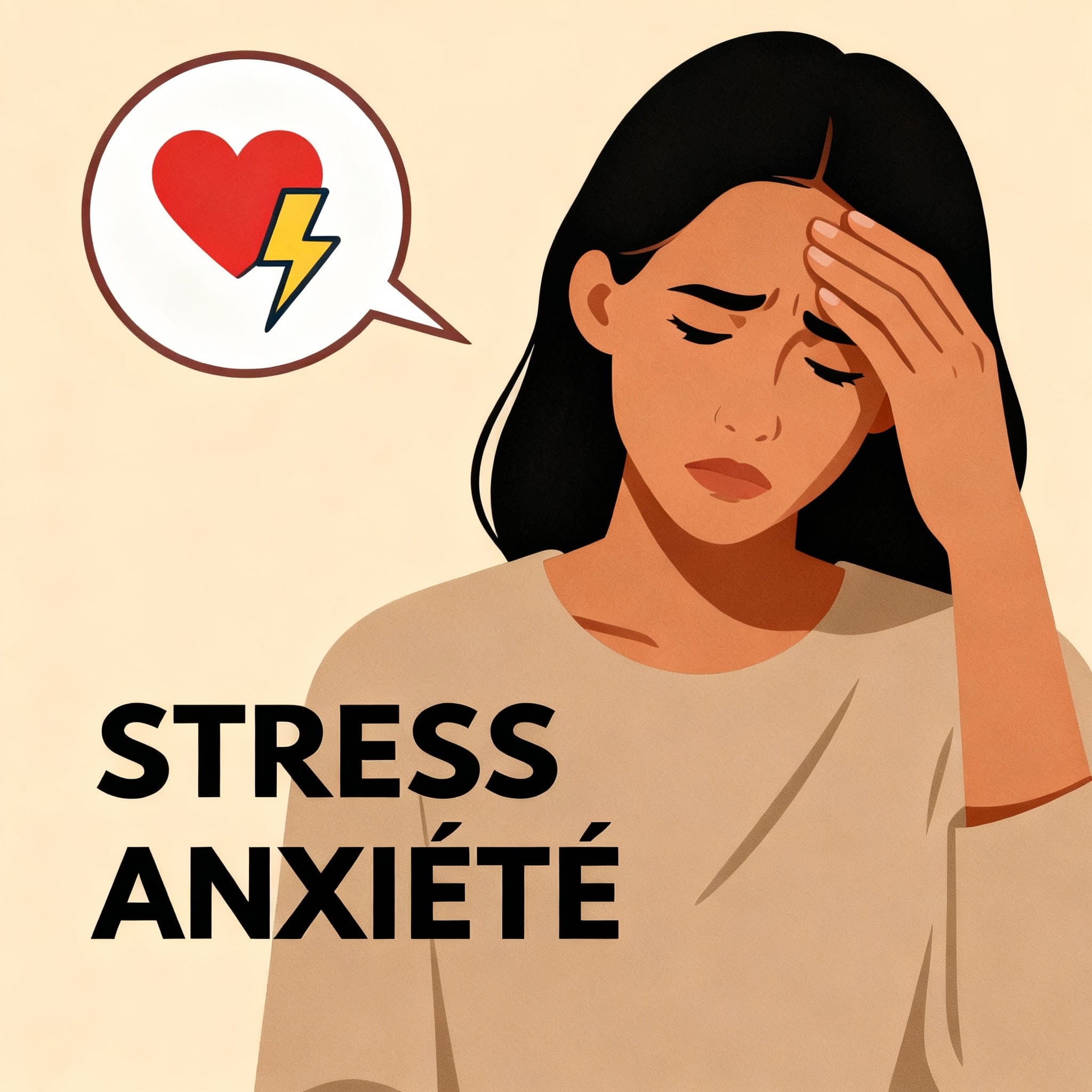 Stress, anxiété, origine et approche neuroplastique
